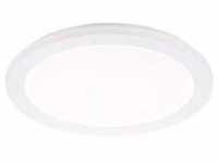 Fischer & Honsel LED-Deckenleuchte "GOTLAND" 8,5W Acrylglas weiß Ø170mm IP44