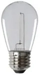 Kanlux LED-Dekor-Tropfenlampe Blau "ST45 LED" E27 0,9W