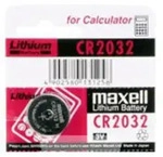 Maxell Lithium-Knopfzelle Batterie CR2032 3V