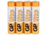 GP Batterie Ultra Alkaline LR03 AAA Micro 1,5V 4er