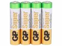 GP Batterie Super Alkaline LR03 AAA Micro 1,5V 4er