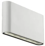 Nordlux wei&szlig;e LED Au&szlig;en-Wandleuchte KINVER 2x6W