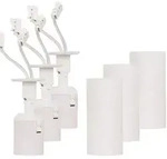 M&uuml;ller Licht RENOLAMP Renovierfassung und Deckenleuchte E27 wei&szlig; 3er Pack