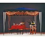 Hellum 200-tlg. Pavillon-Netz 300x300 cm / innen & au&szlig;en