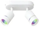 M&uuml;ller Licht LED-Anbau-Strahler &bdquo;NALO tint&ldquo; wei&szlig; u. Farbwechsel 2flg.