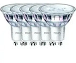 Philips LED Spot CorePro 4,6W (50W) GU10 827 36&deg; NODIM 5er-Pack