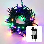 Hellum LED-Lichterkette RGYB 19,90m 200 LED's mit Timer-Funkion IP44