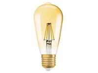 Ledvance LED Retro Lampe "Vintage 1906 ST64" E27 6,5W 824 bernsteinfarben 55W-Ersatz