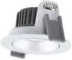 Ledvance Einbau-Downlight "SPOT ADJUST DIM" 8W 930 36&deg; &Oslash; 81mm Silber (Lichtleistung