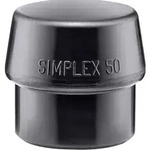 HALDER SIMPLEX Ersatzeinsatz Gummikomposition schwarz 50mm
