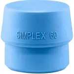 HALDER SIMPLEX Ersatzeinsatz TPE-soft blau 60mm