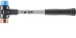 HALDER SIMPLEX Schonhammer &Oslash; 30 mm TPE-soft blau / Kupfer mit verst&auml;rktem