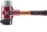 HALDER SIMPLEX Schonhammer &Oslash; 60 mm Gummi schwarz / TPE-mid grau mit Standfu&szlig;...