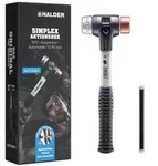 HALDER SIMPLEX Aktionsbox KFZ Schonhammer &Oslash; 40 mm Kupfer / Weichmetall und