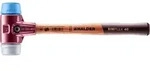 HALDER SIMPLEX Schonhammer &Oslash; 40 mm TPE-mid grau / TPE-soft blau mit