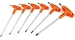 Beta 6-teiliger rechtwinkliger Torx-Schl&uuml;sselsatz - 97TTX/S6