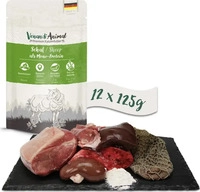 Venandi Animal - Schaf als Monoprotein | 12 x 125 g, Grundpreis: &euro; 13,06 / kg