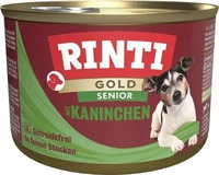 Rinti Gold Senior Kaninchen | 12 x 185 g, Grundpreis: &euro; 5,99 / kg
