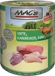 MAC's - Cat - Ente, Kaninchen & Rind | 6 x 400 g, Grundpreis: &euro; 4,65 / kg