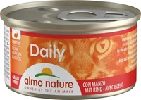 Almo Nature PFC Daily Men&uuml; H&auml;ppchen mit Rind | 24 x 85 g, Grundpreis: &euro; 8,18 /