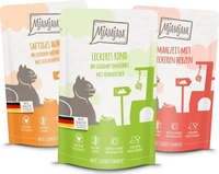 MjAMjAM Cat - Mixpaket I - Huhn, Rind, Herzen Pouch | 12 x 125 g, Grundpreis:...