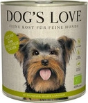 DOG'S LOVE Bio - Huhn mit Buchweizen, Sellerie & Basilikum | 6 x 200 g,...