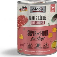 MAC's - Dog - Rind & K&uuml;rbis | 6 x 800 g, Grundpreis: &euro; 3,69 / kg