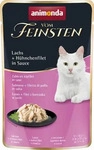 animonda Vom Feinsten - Pouch - Adult - mit Lachs + H&uuml;hnchenfilet in Sauce | 18 x 50