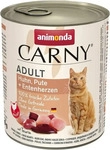 animonda Carny - Dose - Adult - Huhn, Pute + Entenherzen | 6 x 800 g, Grundpreis: