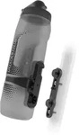 TWIST bottle 800 + bike base set transparent black