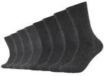 S.Oliver Basic Socks 8-Pack schwarz grau - 43-46 - 43-46