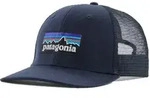 Patagonia P-6 Logo Trucker Cap New Navy