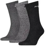 Puma Sportsocken Regular Crew Sport 3-Pack grau mix - 47-49 - 47-49