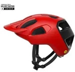 POC Fahrradhelm Cularis MTB Prismane Red Matt / Uranium Black Matt - M - M