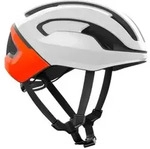 POC Fahrradhelm Omne Air MIPS Hydrogen White/Fluorescent Orange - L - silber - L