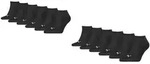 Puma Sneaker Socken Plain 12-Pack schwarz 3.0 - 39-42 - 39-42