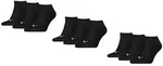 Puma Sneaker Socken Plain 9-Pack schwarz 3.0 - 43-46 - 43-46