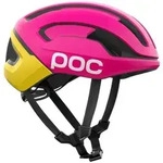 POC Fahrradhelm Omne Air MIPS Rhos Red Matt/Citrine Yellow Matt - M - lila - M