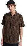 Quiksilver Kurzarm Hemd Horizons Black - L - L