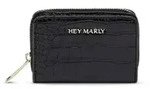 Hey Marly Sleek Petite Croco Geldb&ouml;rse Black