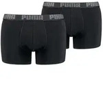 Puma Herren Boxershorts 2er Pack Black / Black - S - S