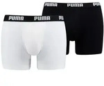 Puma Herren Boxershorts Everyday 2er Pack White / Black - M - M