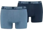Puma Herren Boxershorts Everyday 2er Pack Denim - L - L