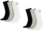 Puma Sportsocken Regular Crew Socken Sport 6-Pack multi - 35-38 - 35-38