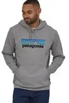 Patagonia Logo Hoody Uprisal Gravel Heather - L - L