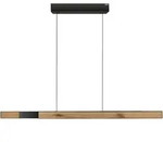 Paul Neuhaus LED Pendelleuchte PURE Moto-Rise oak/black pearl elektrisch