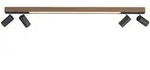 Paul Neuhaus LED Deckenleuchte PURE Lines Spot oak/graphite dimmbar CCT drehbar
