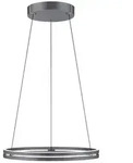 Paul Neuhaus LED Pendelleuchte PURE E-Loop mystic grey (grau) elektrisch