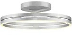 Paul Neuhaus LED Deckenleuchte PURE Loop stone (alu) Fernbedienung