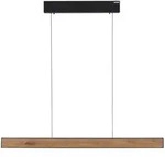 Paul Neuhaus LED Pendelleuchte PURE E-Motion oak/black pearl elektrisch